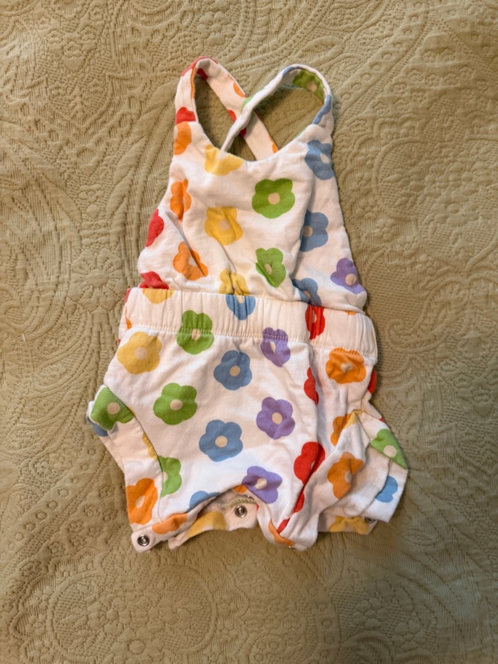 Baby Floral Multicolor Romper